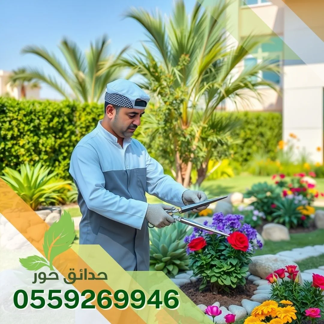 شركة تنسيق حدائق بالقصيم