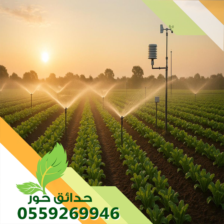 تركيب شبكات الري بالخرج