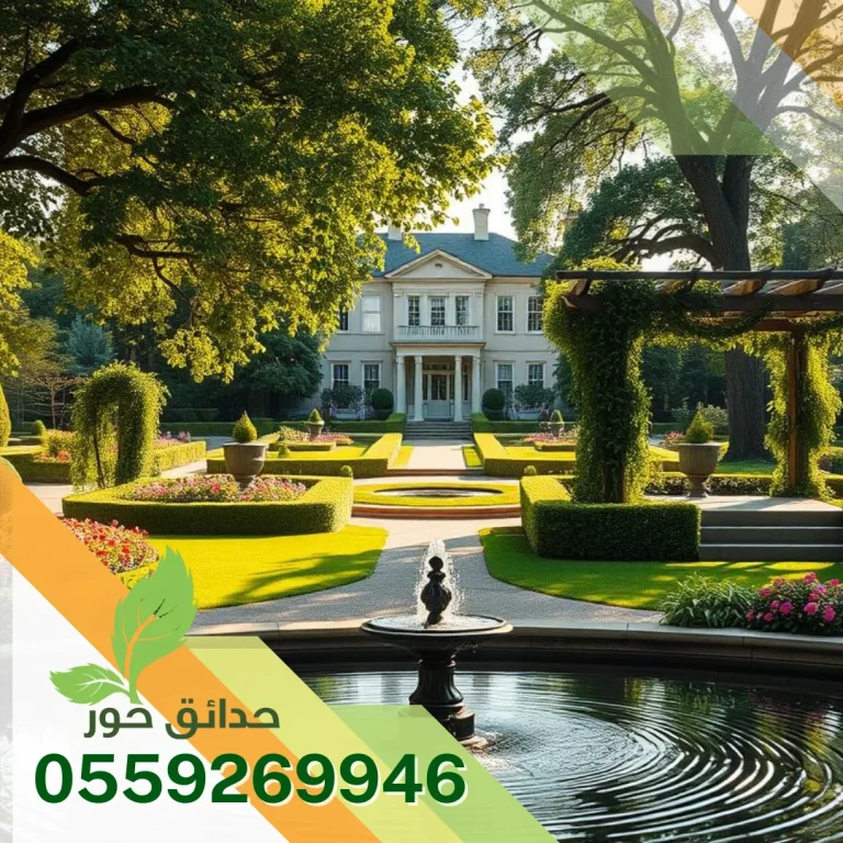شركة تنسيق حدائق بالخرج