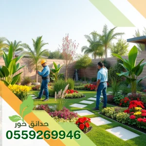شركة تنسيق حدائق في الدمام