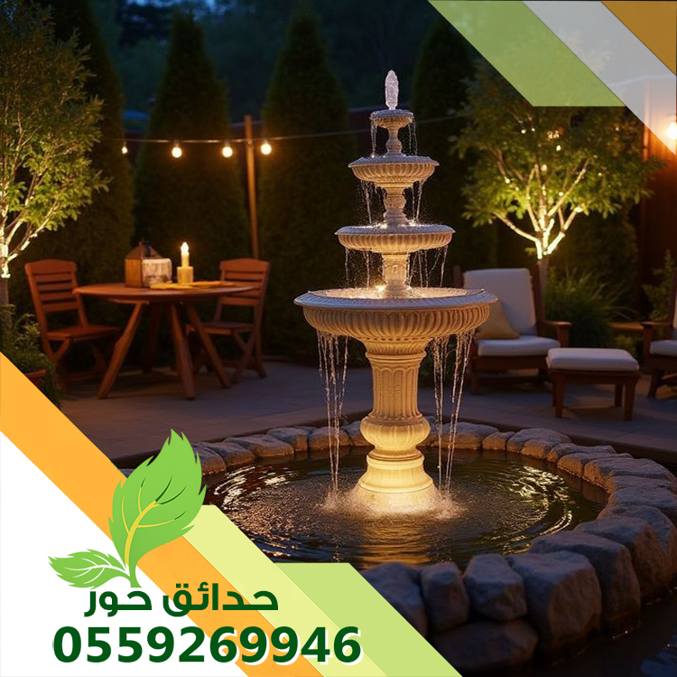 شركة تصميم شلالات بالدمام 0559269946