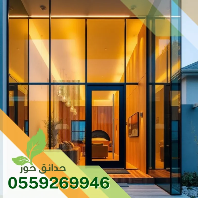 تركيب غرف زجاجية بالدمام