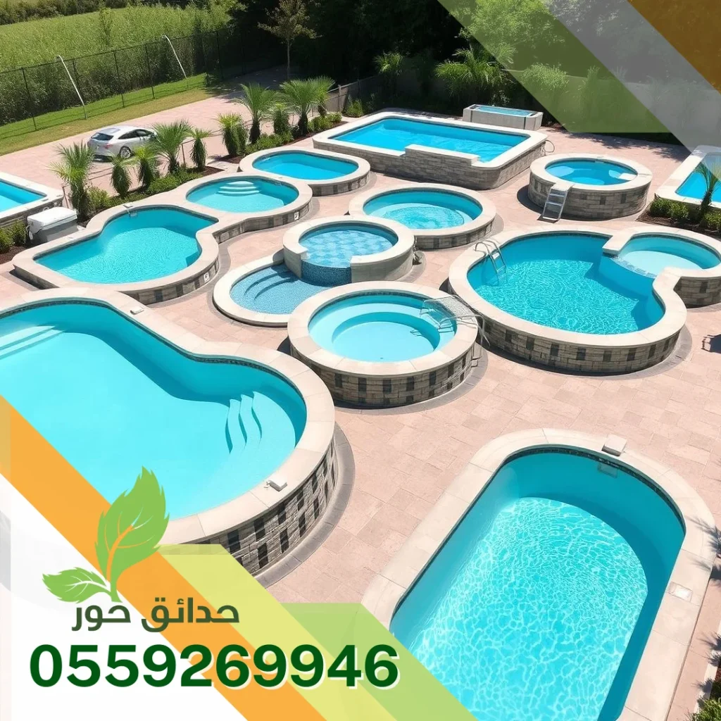 مسابح فيبر جلاس