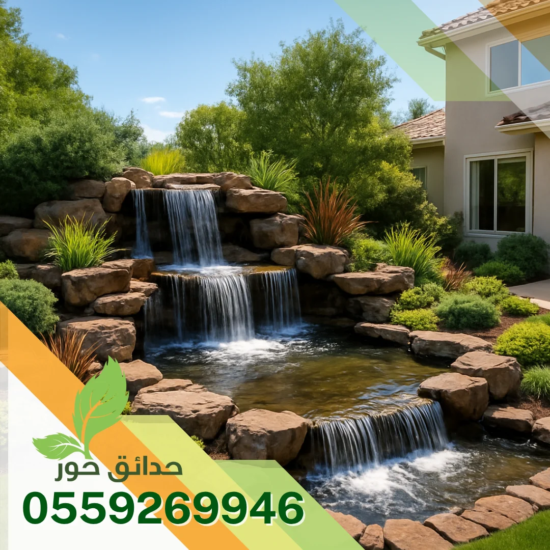 نوافير وشلالات بضرما