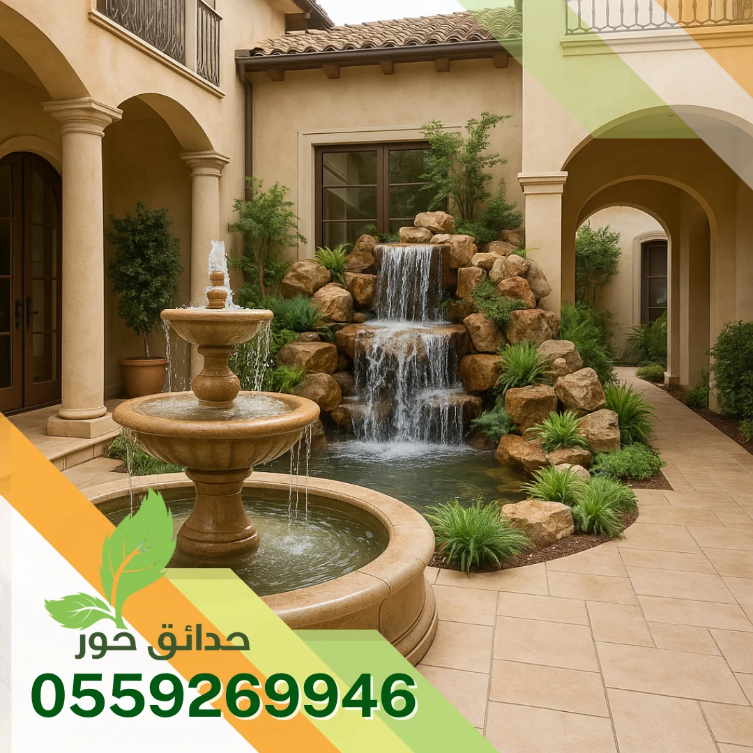 تركيب نوافير وشلالات بالمزاحمية تركيب نوافير وشلالات بالمزاحمية