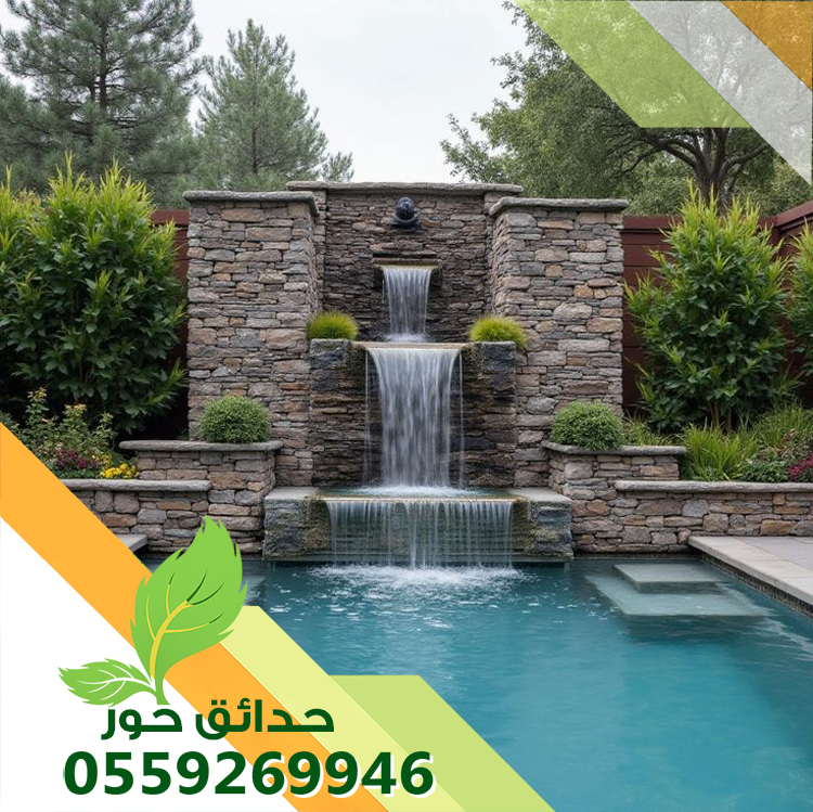 شركة تصميم شلالات بالخرج